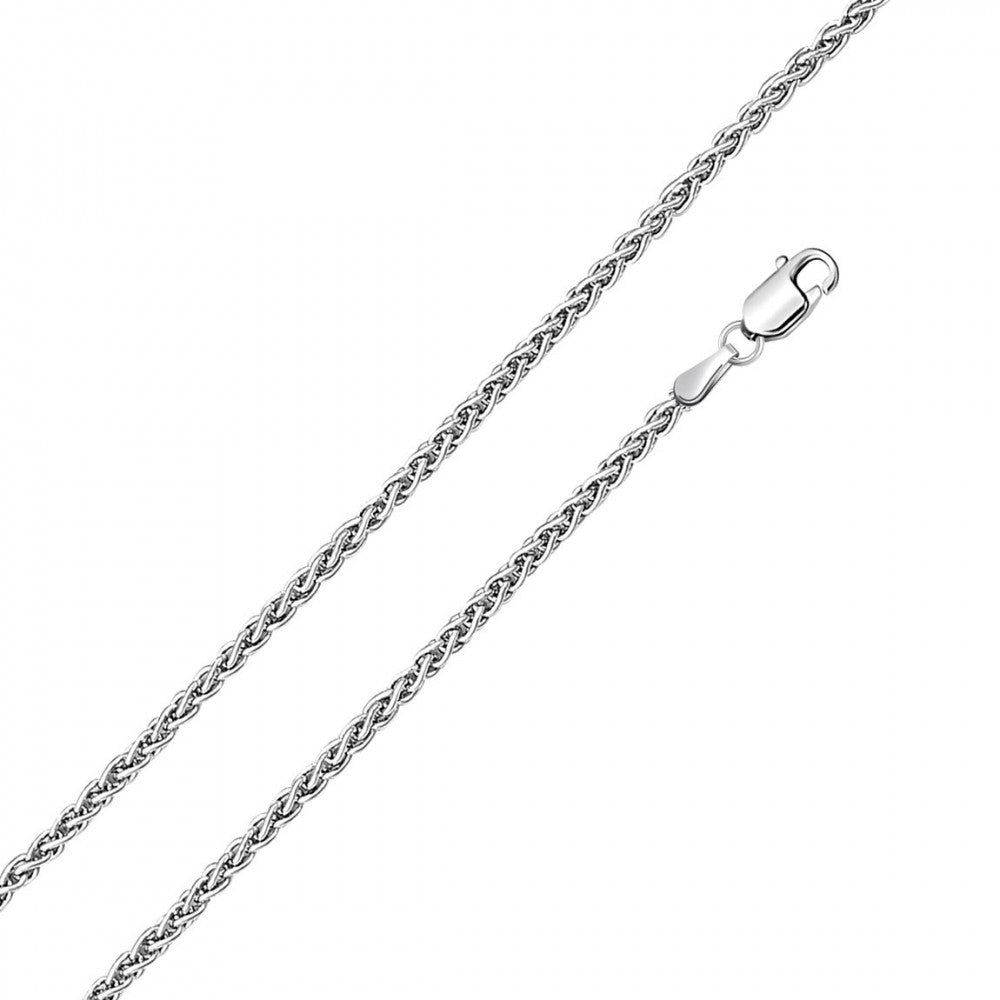 925 Sterling Silver Wheat Chain 1.5MM or 2MM with a Lobster Claw Clasp 16"-30"