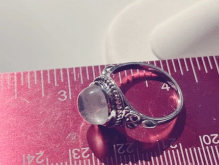 Moonstone Sterling Silver Ring
