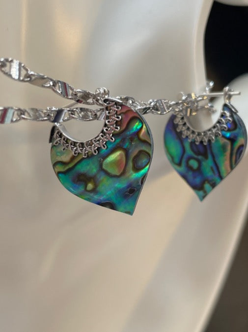 Abalone Sterling Silver earrings