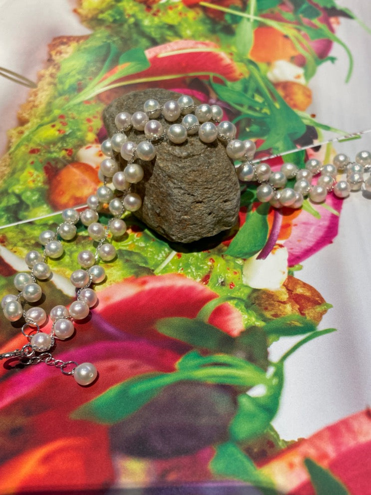 Freshwater Pearl Necklace 17" with 1" extender