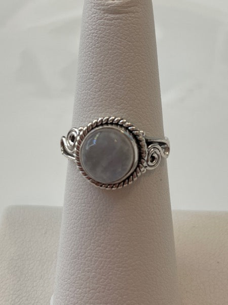 Moonstone Sterling Silver Ring
