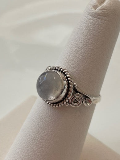 Moonstone Sterling Silver Ring