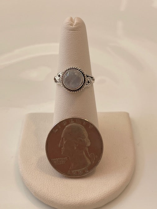 Moonstone Sterling Silver Ring