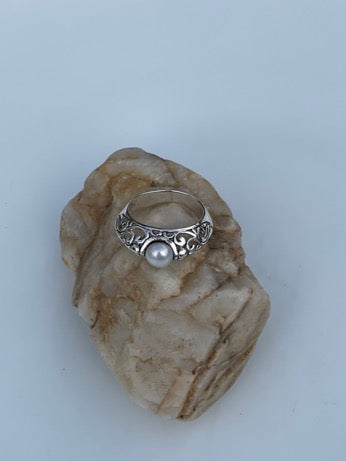 Sterling Silver Fresh Water Pearl Ring