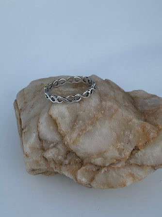 Infinity Sterling Silver Ring