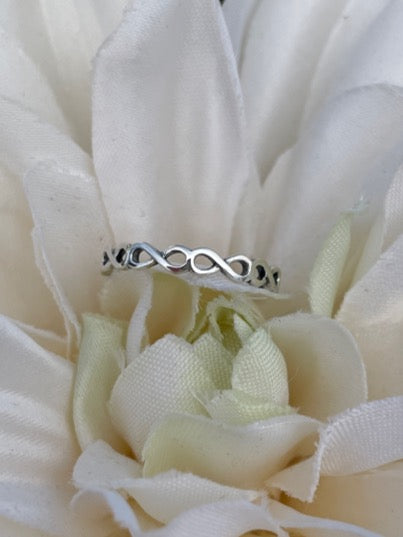 Infinity Sterling Silver Ring