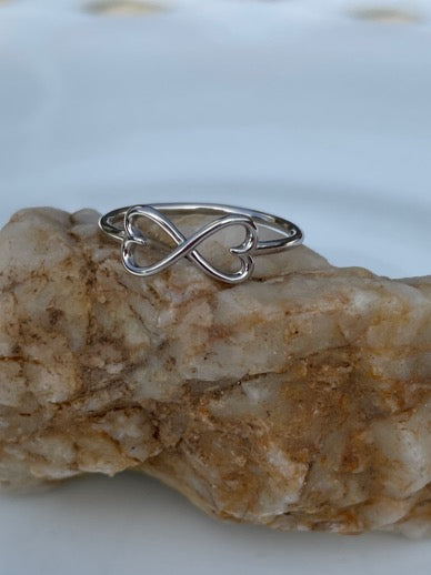 Heart Infinity Ring