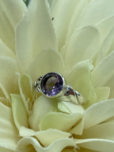 Amethyst Sterling Silver Ring