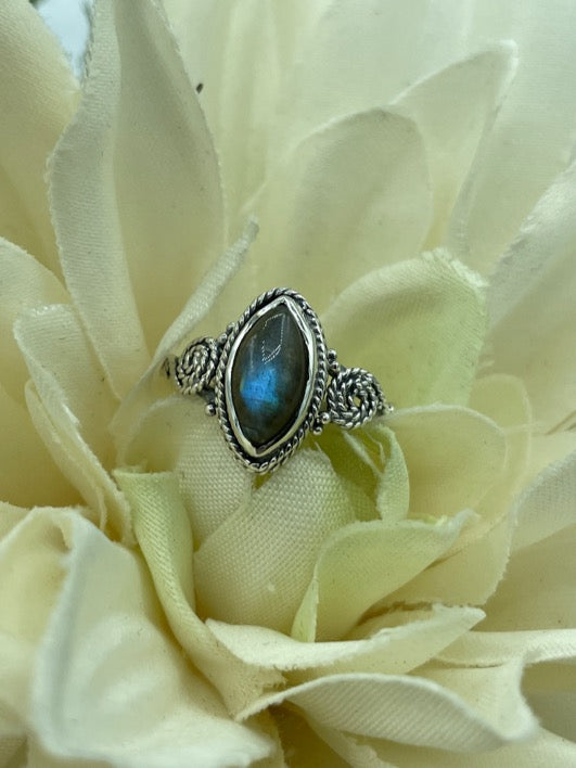 Labradorite Sterling Silver Ring