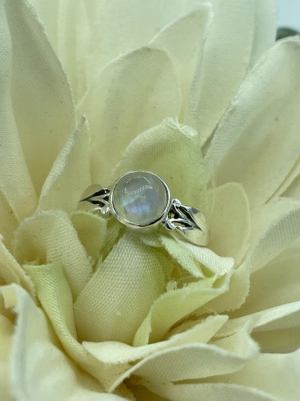 Moonstone Sterling Silver Ring