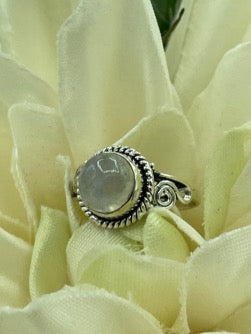 Moonstone Sterling Silver Ring