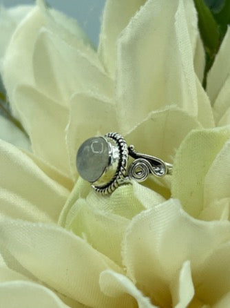 Moonstone Sterling Silver Ring