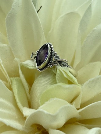 Amethyst Sterling Silver Ring
