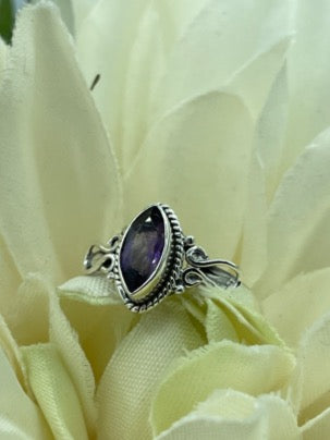 Amethyst Sterling Silver Ring