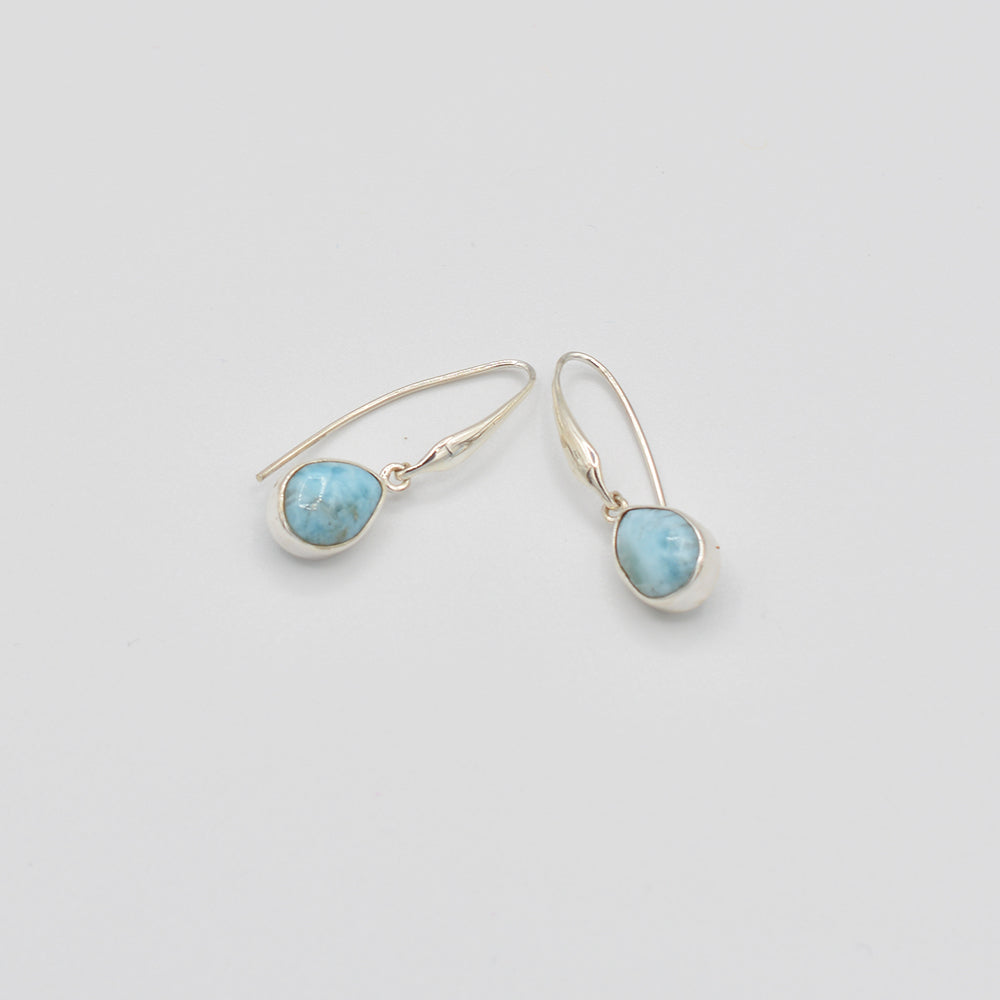 Larimar Sterling Silver Ring - size 9