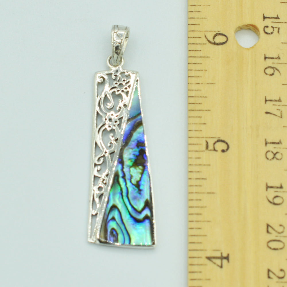 Abalone Sterling Silver Earrings