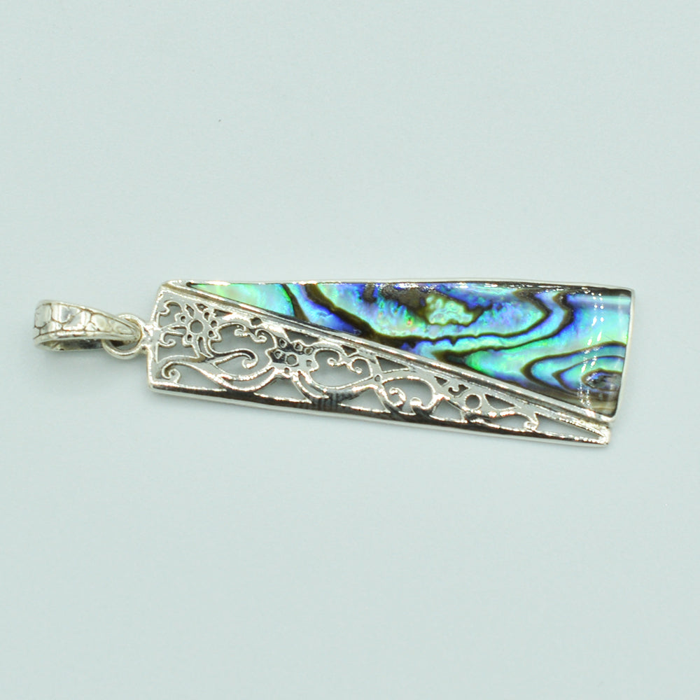 Abalone Sterling Silver Earrings