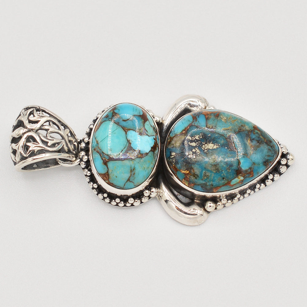 Turquoise Sterling Silver Pendant