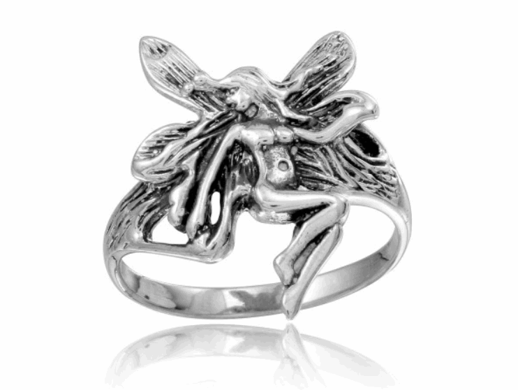 Sterling Silver Fairy Ring