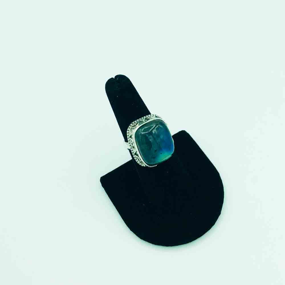 Labradorite Sterling Silver Ring-size 7