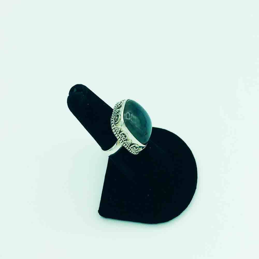 Labradorite Sterling Silver Ring-size 7