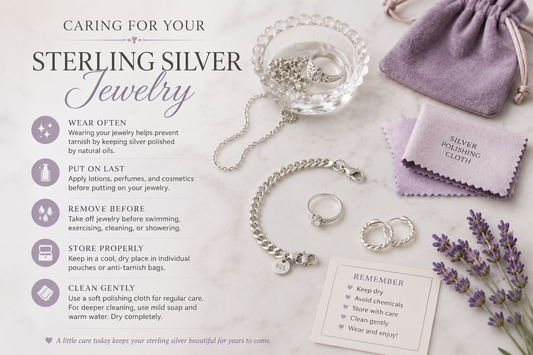 Sterling Silver Jewelry Care Guide | Keep Your Silver Shining