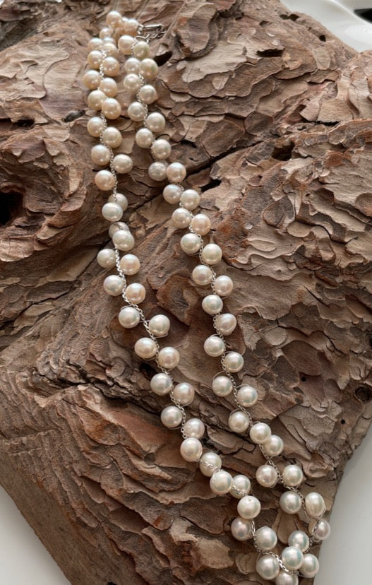 Freshwater Pearl Necklace 17" with 1" extender