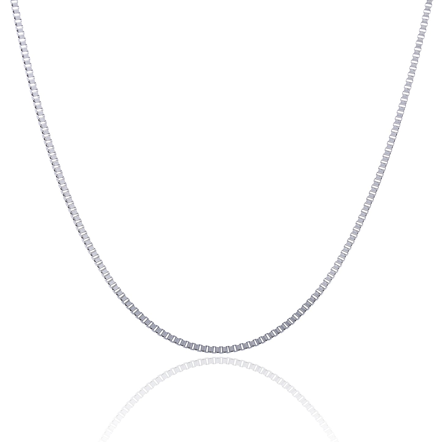 316L Stainless Steel 2.5MM Box Chain 16" - 36"