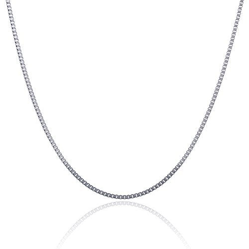 316L Stainless Steel 2.5 MM Box Chain For Women And Girls And Boys 16" - 36".16", 18", 20", 22", 24", 30", 36"