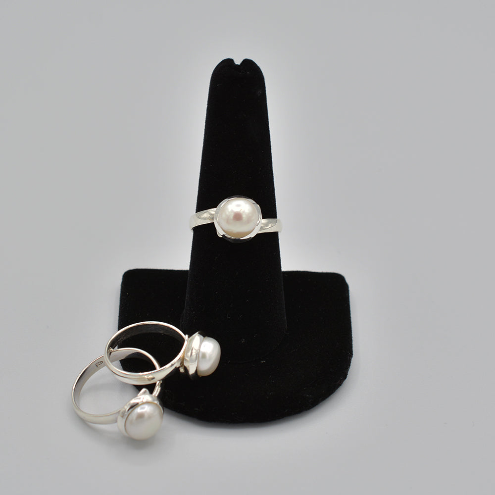 Sterling Silver Fresh Water Pearl Ring